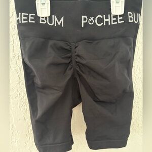 Women's Black Athletic Shorts